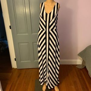 Ava Viv Striped Maxi Dress